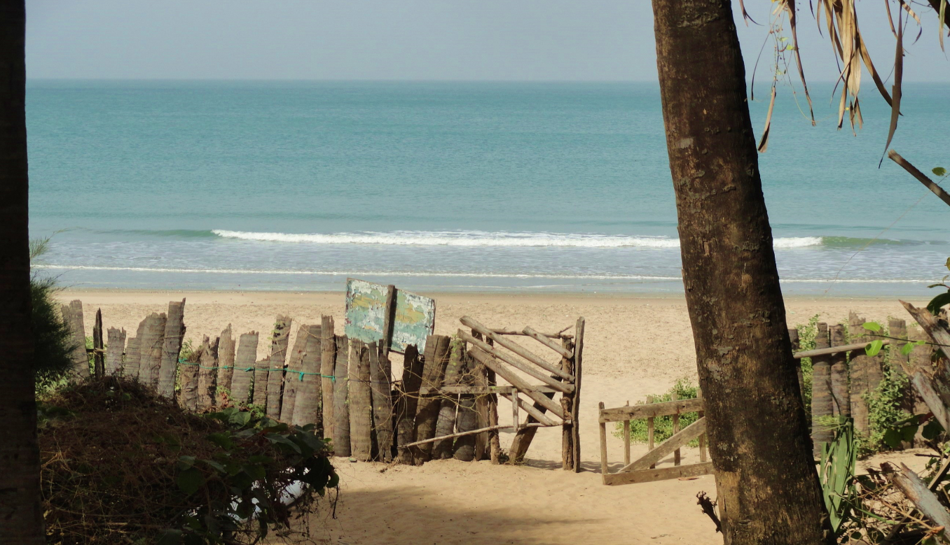 Beach entry